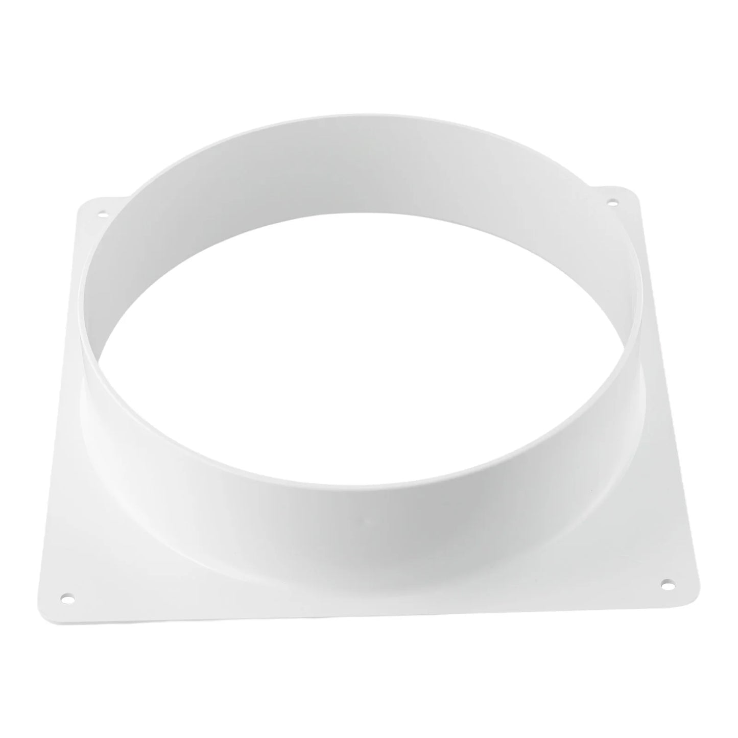Exhaust Pipe Straight 100- ABS Air Duct Connectors Flange Ventilation