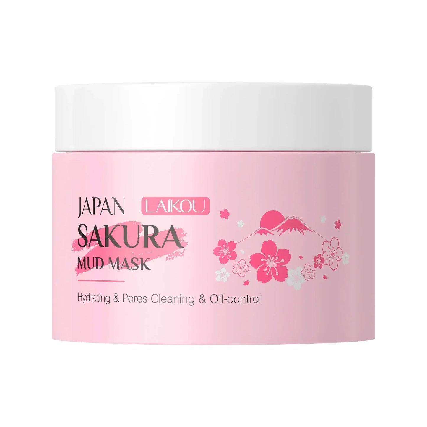 LAIKOU Sakura Clay Mask – Deep Cleanse & Brighten Peaceful Pleasures Health and Wellness Sakura Mud Mask 25g