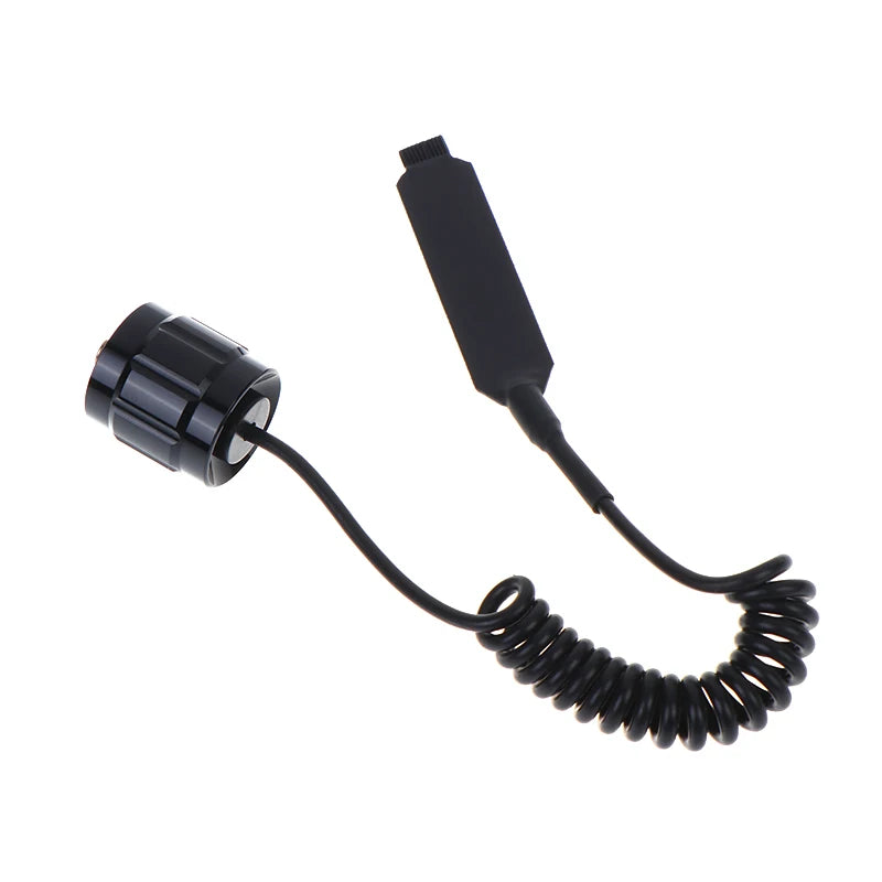 New Remote Pressure Button Switch Case Controller Flashlight Switch Fit For 501B LED Torch Flashlight Peaceful Pleasures Health and Wellness