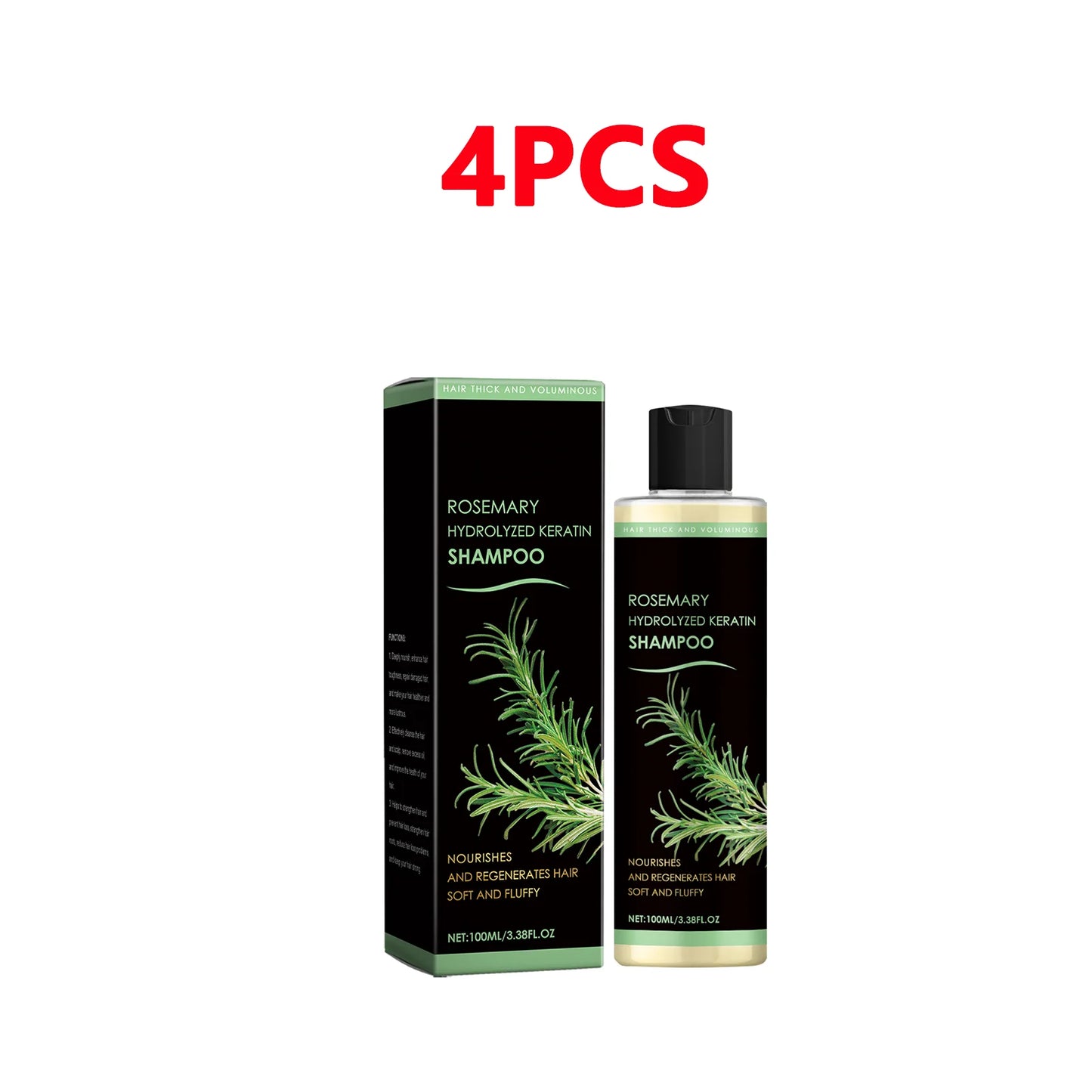 Rosemary Shampoo – Oily Scalp, Dandruff Relief & Volume