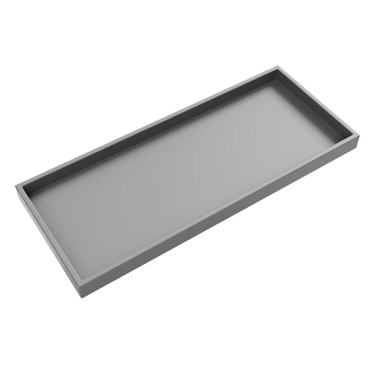 Silicone Bathroom Vanity Tray – Countertop Organizer & Soap Tray