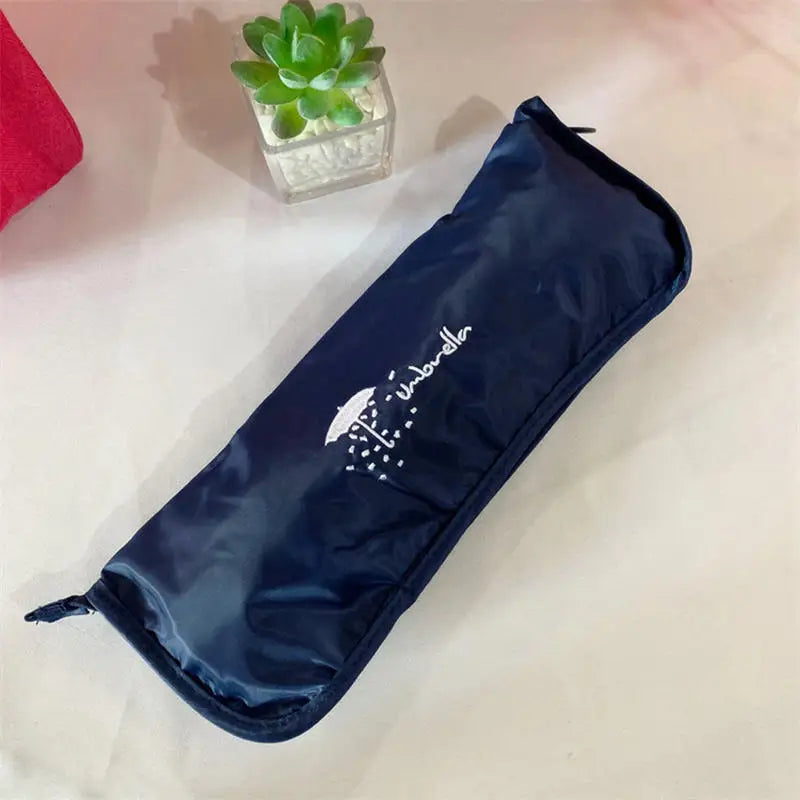Waterproof Wet Umbrella Bag Foldable Absorbent Pouch for Travel Car Home Camping Rainy Day Dry Storage Organizer Peaceful Pleasures Health and Wellness deep blue 2pcs