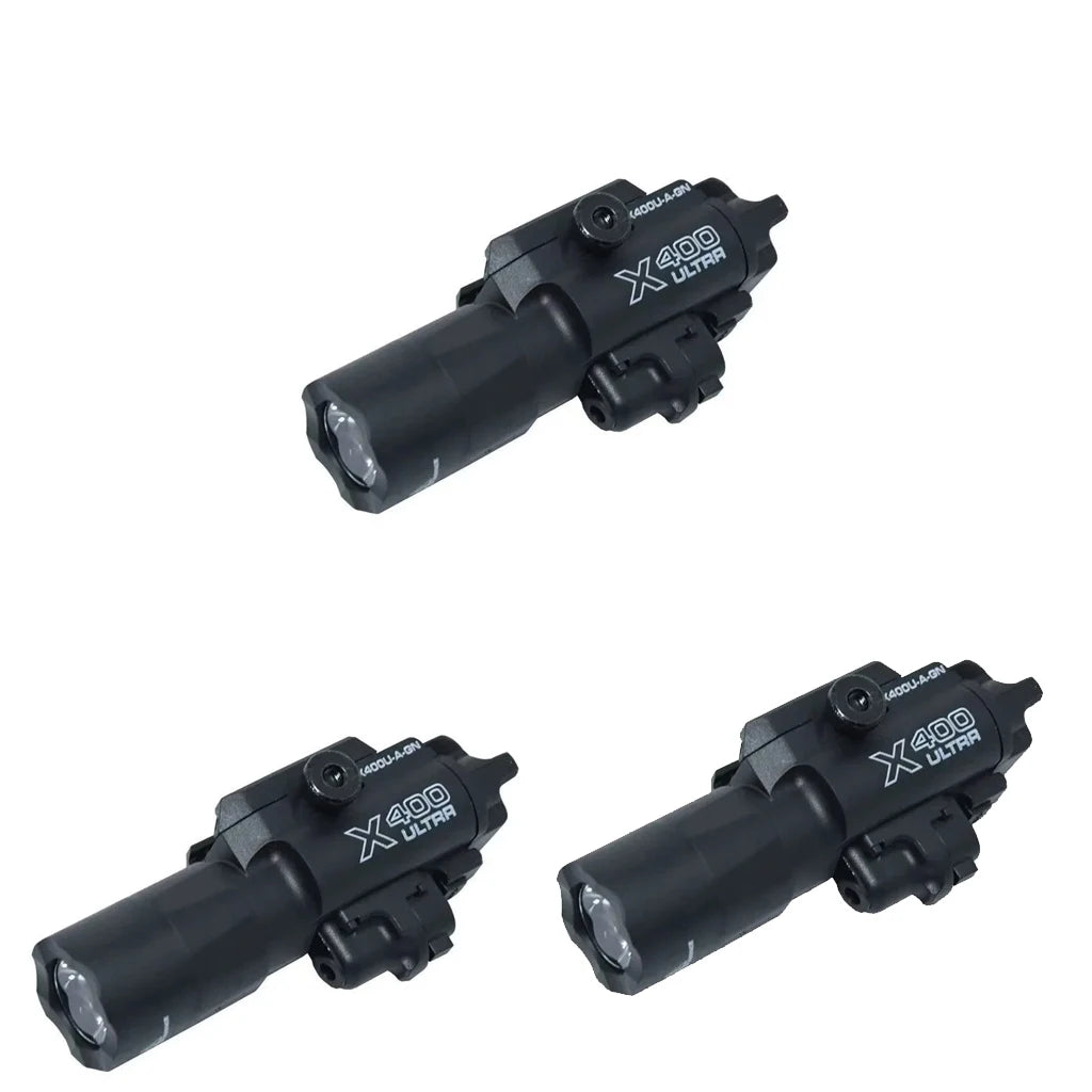 1/3/5pcs Nylon X400U Series Hanging LR Flashlight LED For Tactical Airsoft Scout Pistol Gun Hunting Light X400 Toys Peaceful Pleasures Health and Wellness 3pcs