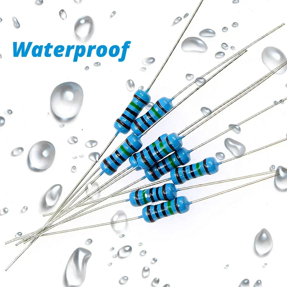 100Pcs 560 Ohm Resistors 1% 1/4W Metal Film – LED & DIY