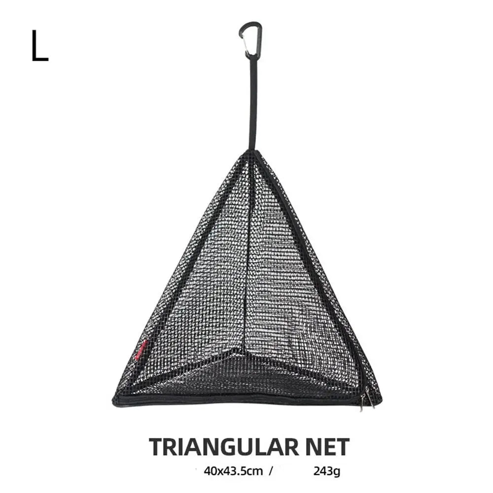Camping Hanging Mesh Net Bag | Foldable Food Drying Organizer Camping Food Storage Peaceful Pleasures Health and Wellness L