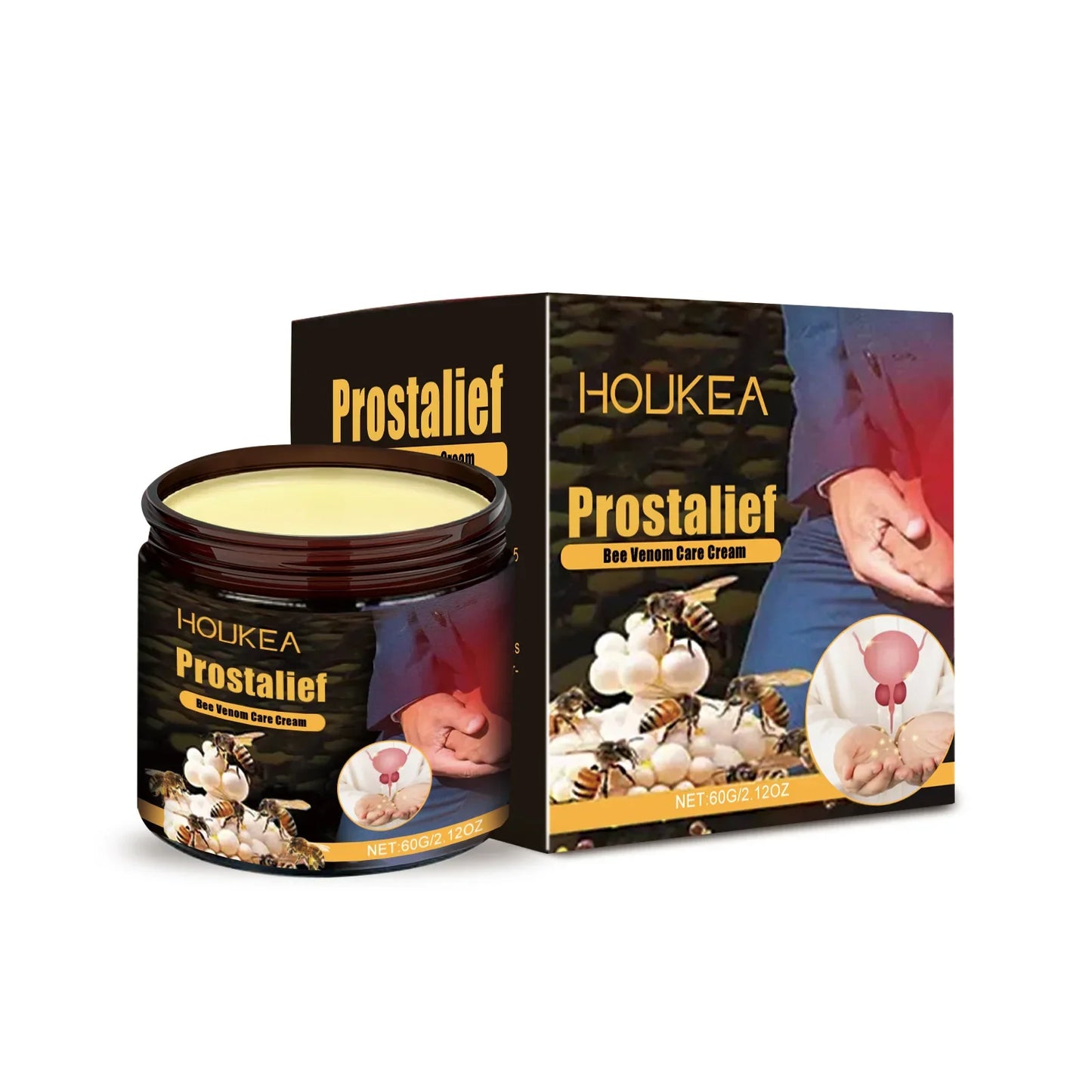 Houkea Bee Venom Men's Private Area Care Cream 60g
