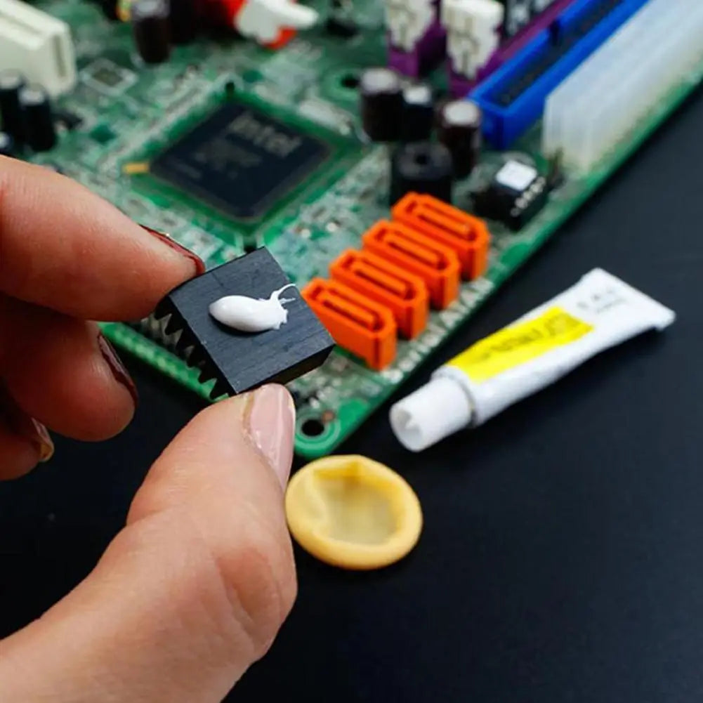 Thermal Conductive Adhesive – 5g Heatsink Silicone Glue for CPU, GPU, LED & Electronics Peaceful Pleasures Health and Wellness