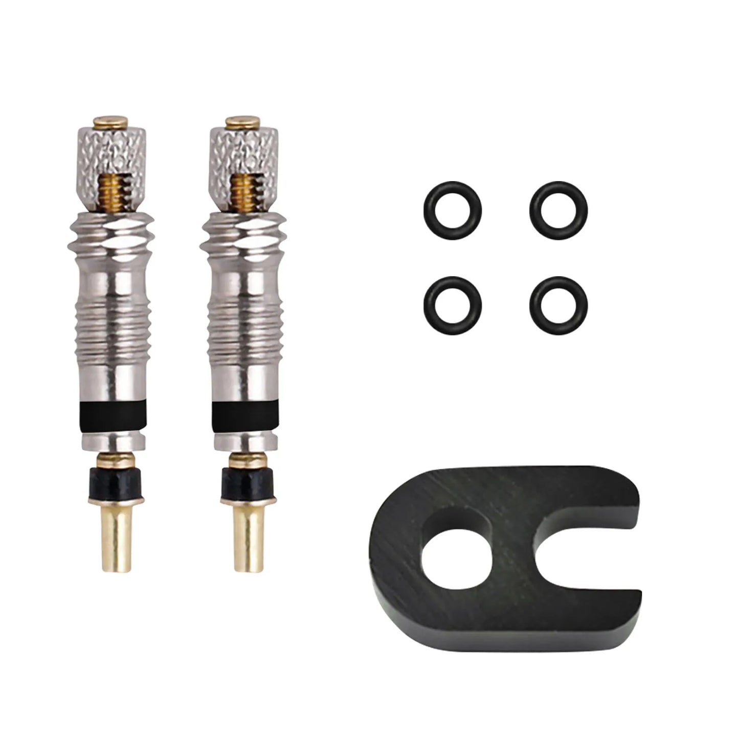 2/6/112pcs Bicycle Valve Core Stem Presta Style Tyre Valve Core For Tubeless Road Bike Mtb Bike Fren For Bicycle Mtb/road Bike Peaceful Pleasures Health and Wellness A