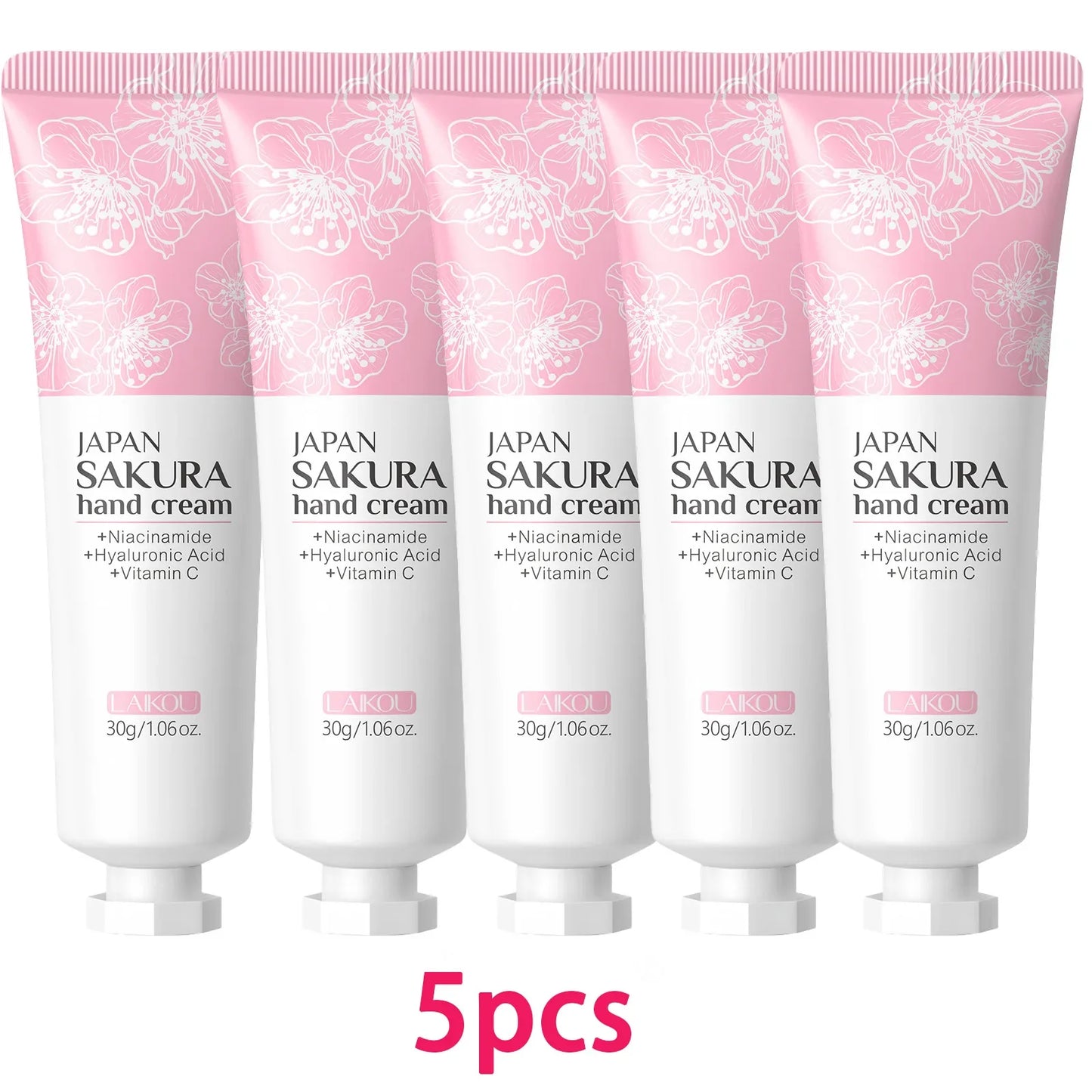 LAIKOU Sakura Hand Cream – Moisturizing & Brightening 30g