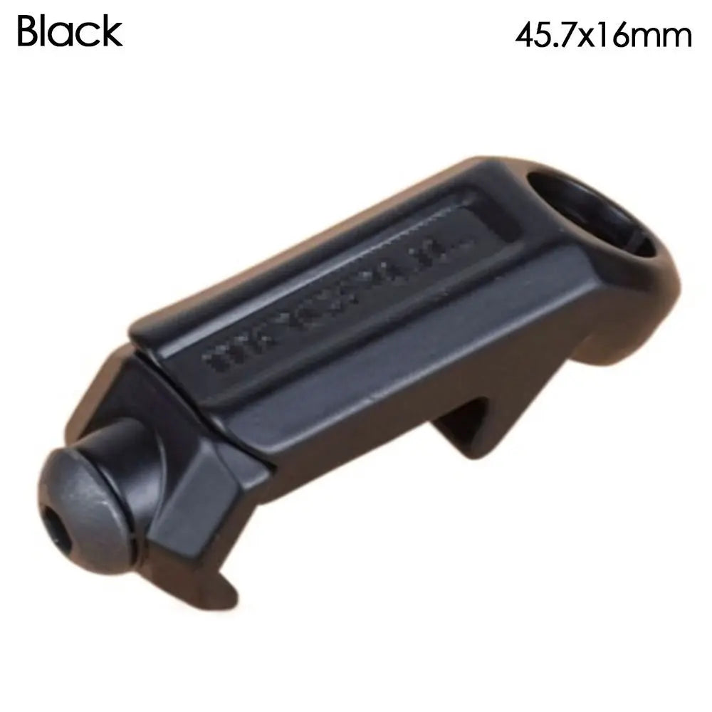 Tactical QD Sling Mount Adapter | 20mm Rail Steel Buckle Tactical Sling Mount Peaceful Pleasures Health and Wellness Black-L