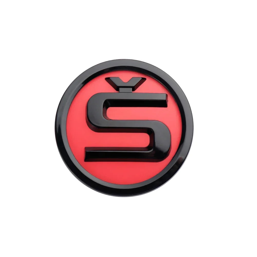 Skoda Hood Trunk Badge Emblem 80/90/100mm ABS Sticker