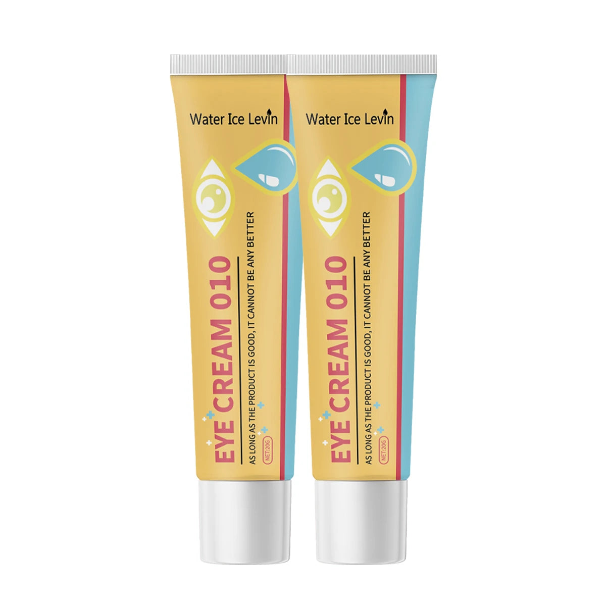 Retinol & Hyaluronic Acid Eye Cream – Hydrating Anti-Aging Eye Cream Peaceful Pleasures Health and Wellness Beige 20g