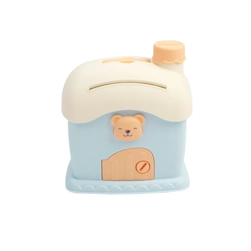 Cartoon DIY Stickers Piggy Bank Kawaii Large Capacity Cute Small