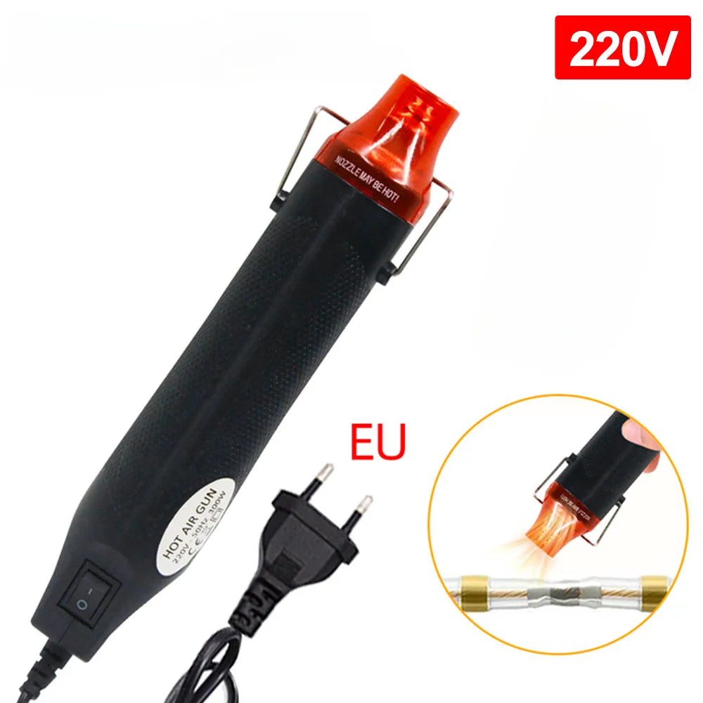 Portable Hot Air Gun 220V/110V – Shrink Wrap, DIY & Craft