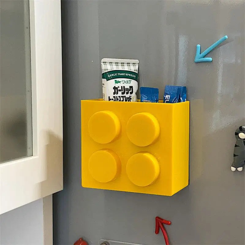 Magnetic Kitchen Storage Rack | Refrigerator Side Organizer