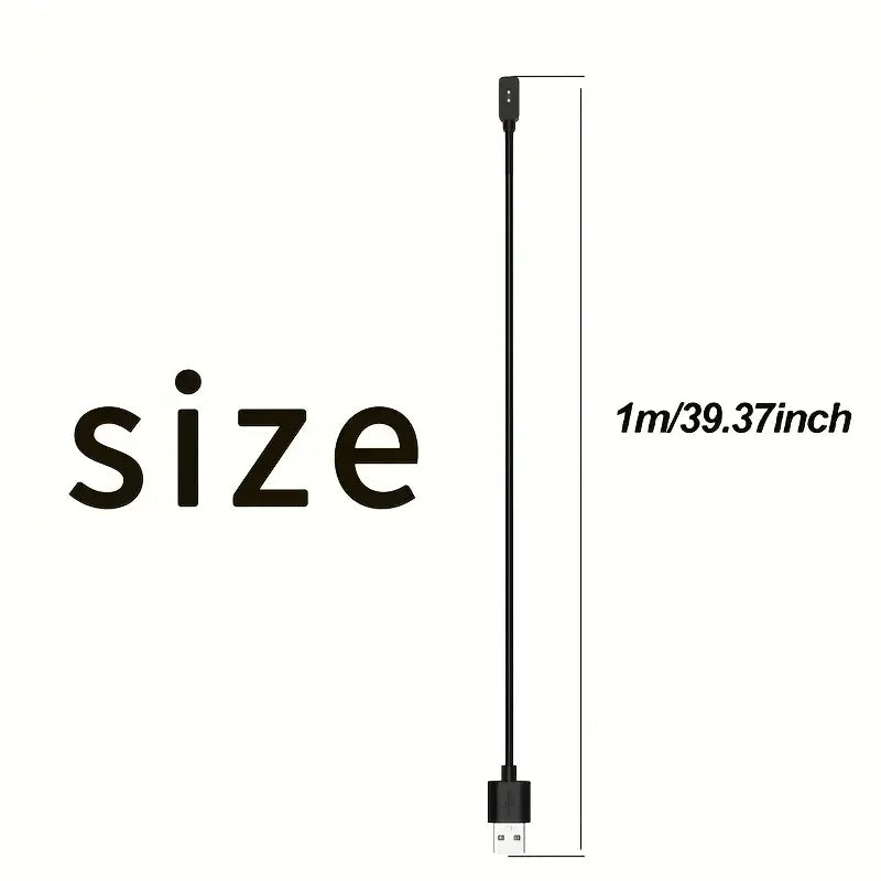 Magnetic USB Charging Cable for Xiaomi Mi Band 8 & Redmi Watch Peaceful Pleasures Health and Wellness
