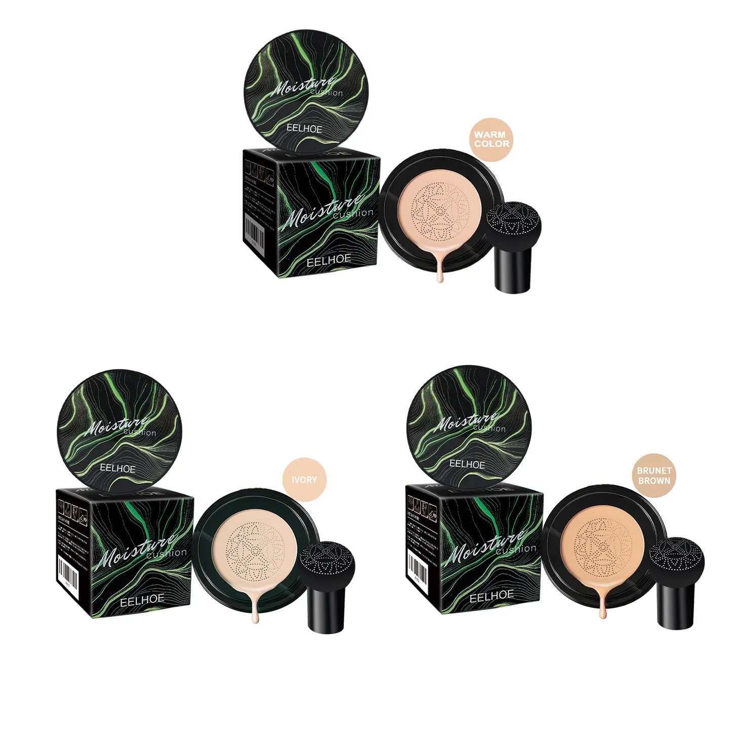 EELHOE Mushroom Head Air Cushion BB Cream – Waterproof Foundation