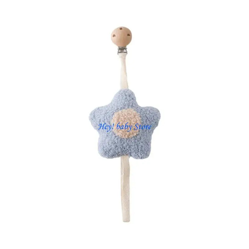 Cotton Pacifier Clip – Universal Baby Soother Holder Strap