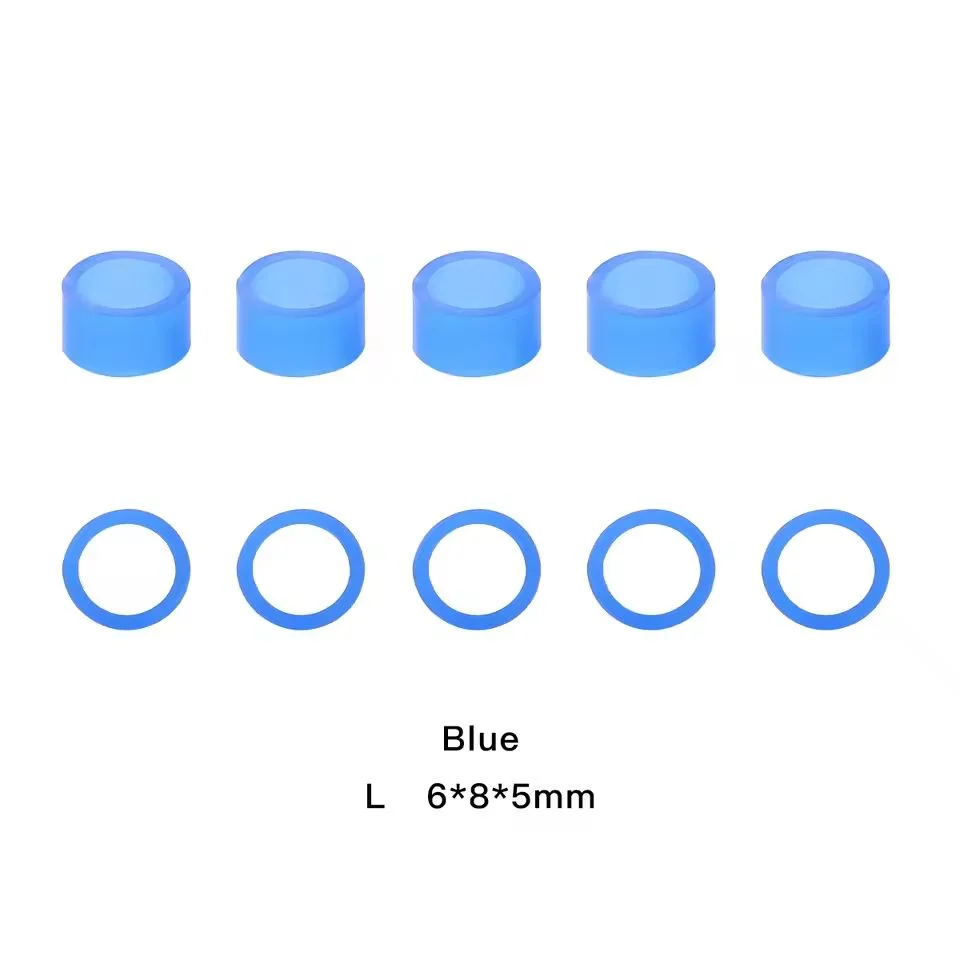 100pcs Autoclavable Dental Silicone Color Code Rings | Orthodontic
