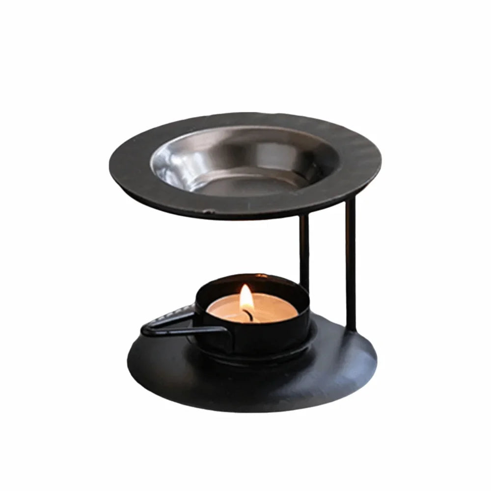 Polygon Metal Essential Oil Warmer & Aromatherapy Burner