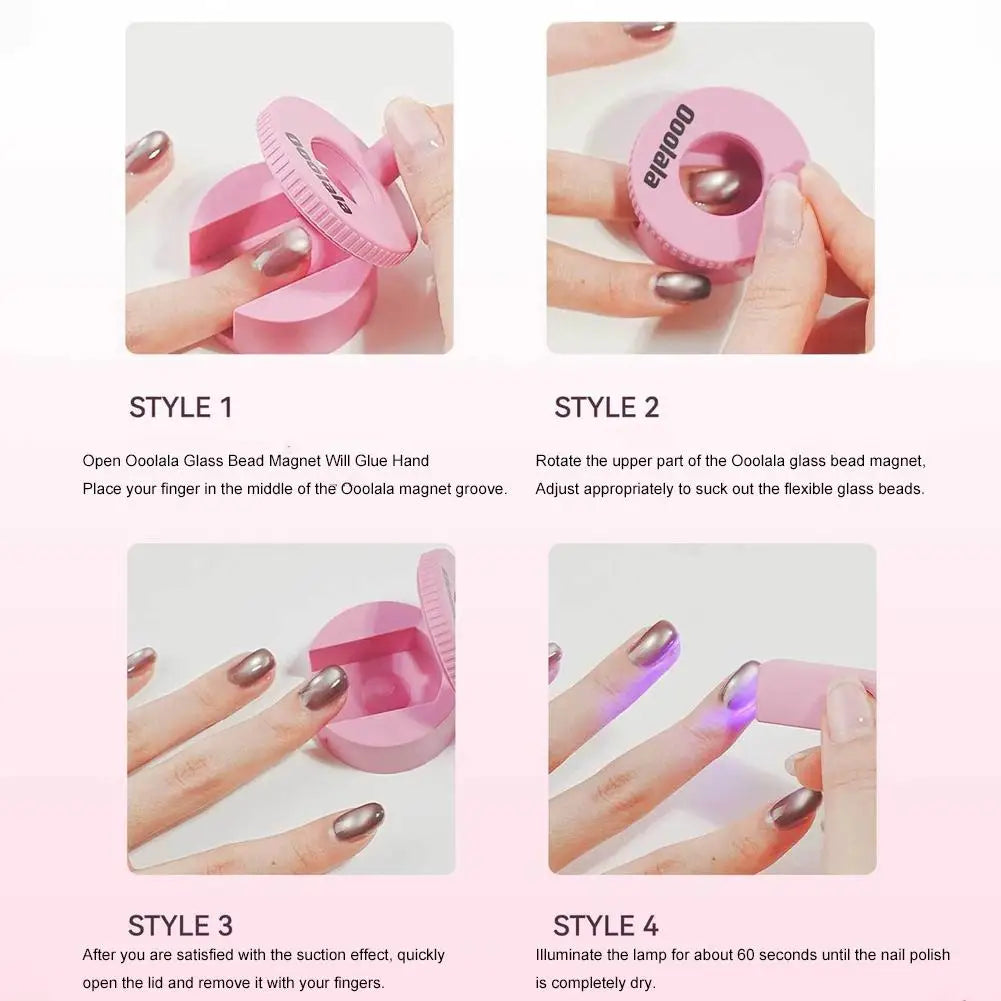 Magnetic Cat Eye Nail Art Tool | N52 Magnet DIY Gel Polish Nail Art Tool Peaceful Pleasures Health and Wellness