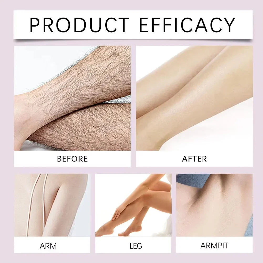 Hair Removal Spray & Growth Inhibitor Set – Men & Women