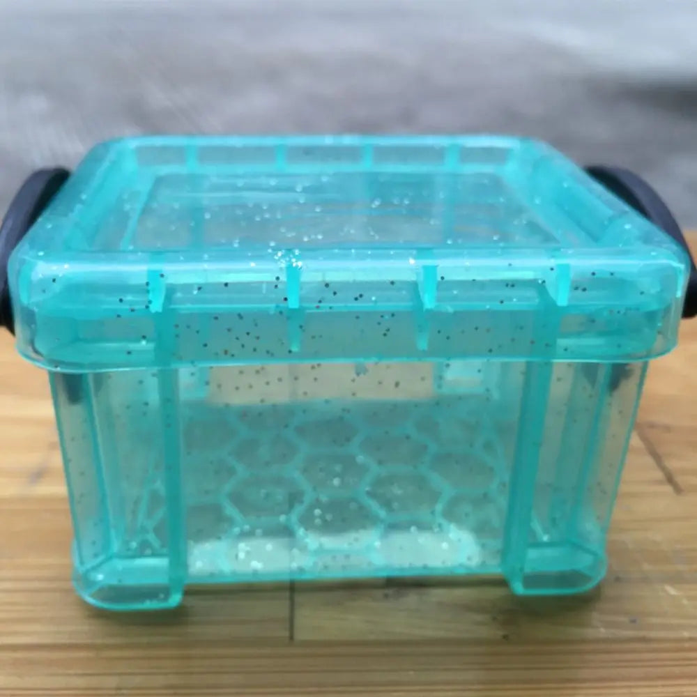 Multi-functional Mini Buckle Storage Box Candy Color Minimalism Mini Storage Container Transparent Plastic Desktop Organizer Box Peaceful Pleasures Health and Wellness 8