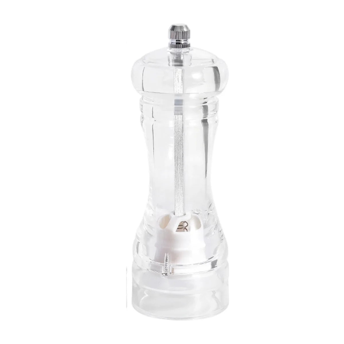 Pepper Grinder- 4/5/6 inch Acrylic Salt and Pepper Shakers Adjustable Coarseness by Ceramic Rotor kitchen accessories Peaceful Pleasures Health and Wellness 6 inch