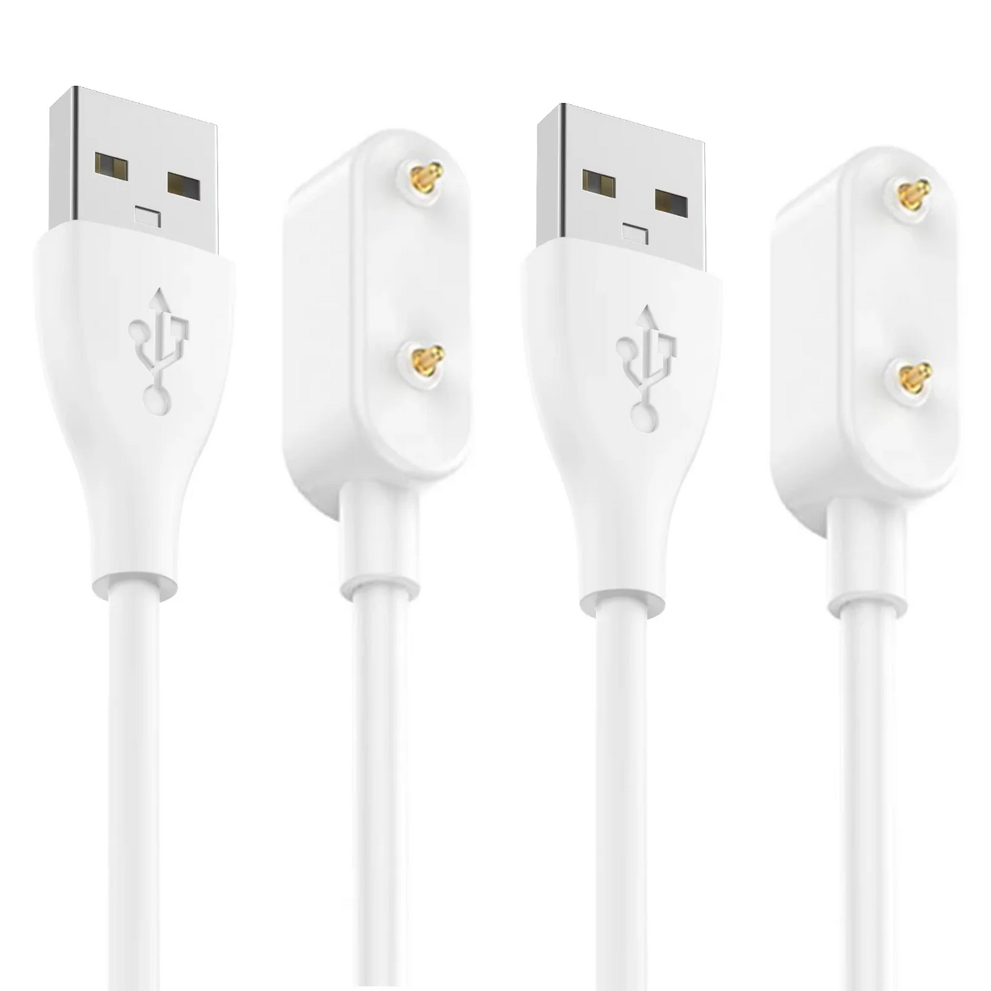 2-Pack USB Charger for Huawei Band 10/9/8/7/6 & Watch Fit