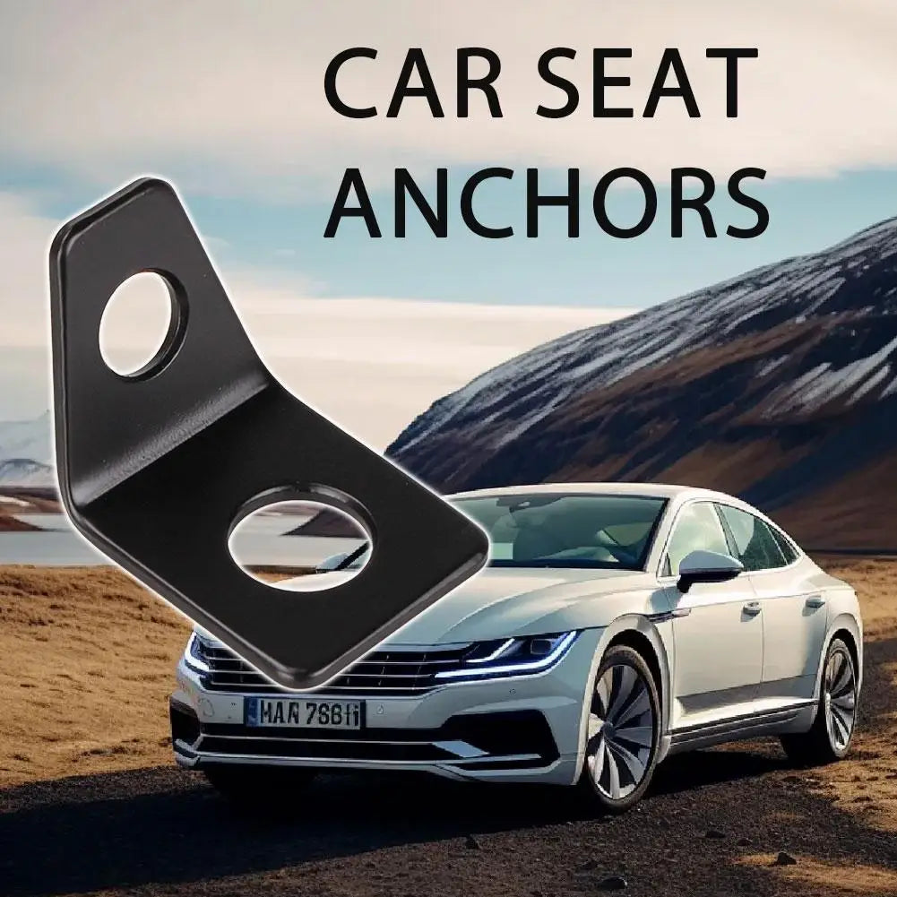 L-Shaped Seat Belt Mounting Bracket Kit-90 Degree Angle Steel Plate Fixing Device for Car Modification,Universal Auto Seat Belt Peaceful Pleasures Health and Wellness