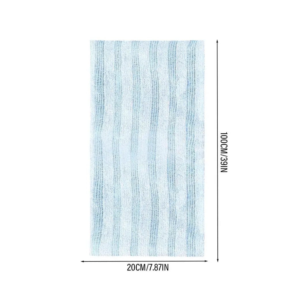 Exfoliating Back Scrubber Towel – Dual-Texture Body Bath Cloth