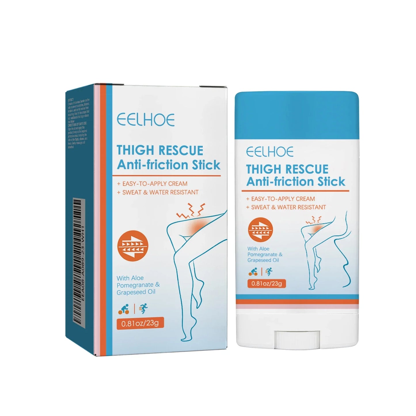 Eelhoe Anti-Chafing Stick – Waterproof, Sweat-Resistant, 23g