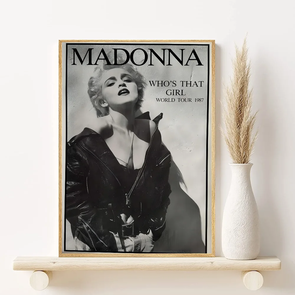 Madonna Bad Girl Retro HD Poster | Waterproof PVC Wall Art