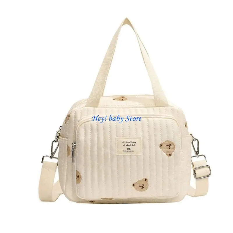 Embroidered Baby Diaper Bag | Nappy Organiser for Moms