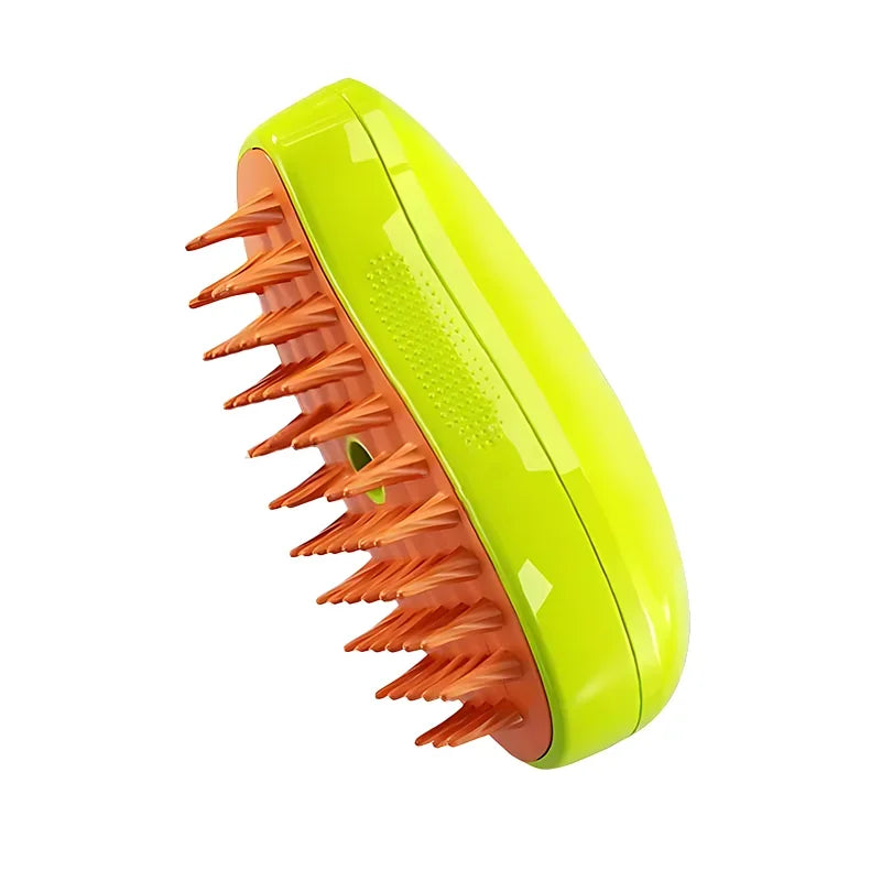 3-in-1 Electric Steam Spray Pet Grooming Brush – Dogs & Cats