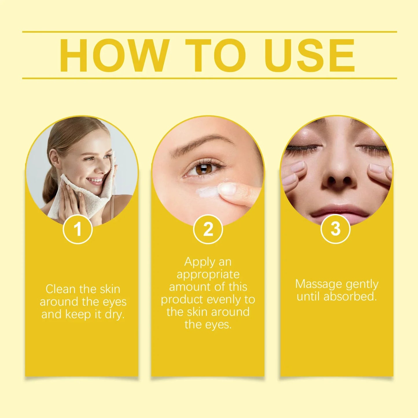 WIYUN Bee Venom Eye Cream – Firm, Brighten & Hydrate 15g