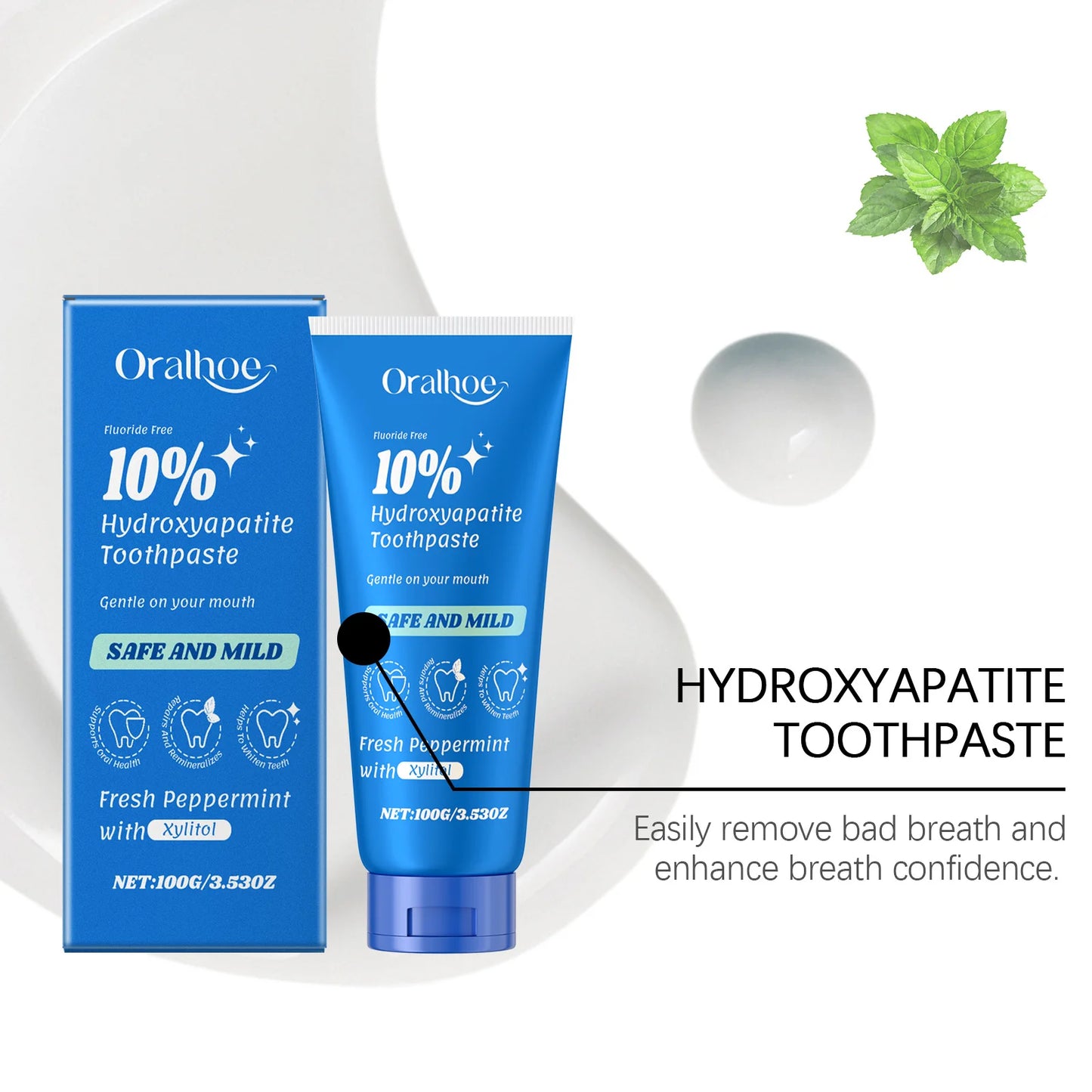 Oralhoe Whitening Toothpaste – Remove Stains & Fresh Breath