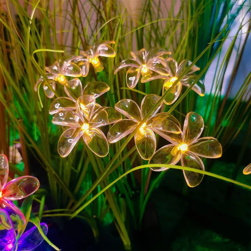 Solar Flower Lawn Light – Waterproof Outdoor Garden Décor