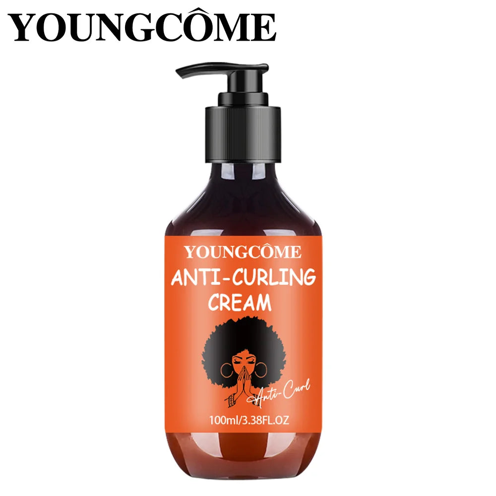 Moisturizes and Defines Curls, Perfectfor Dry and Frizzy Hair,Suitable for men and women-100ml Curly Hair Styling Lotion Peaceful Pleasures Health and Wellness