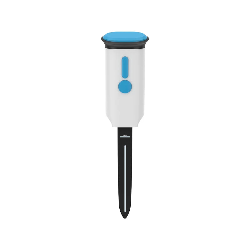 Tuya WiFi Smart Soil Sensor IP66 Waterproof BT 5.0 Garden Automatic Temperature Moisture Detection Smart Scene linkage For Plant Peaceful Pleasures Health and Wellness 1PC Blue