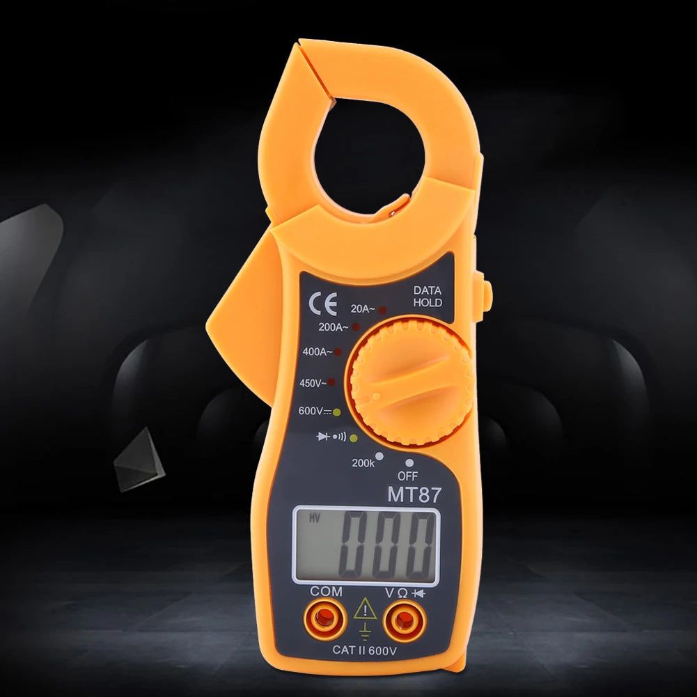 Digital Clamp Meter Multimeter Ammeter AC DC Voltmeter Ohmmeter Volt