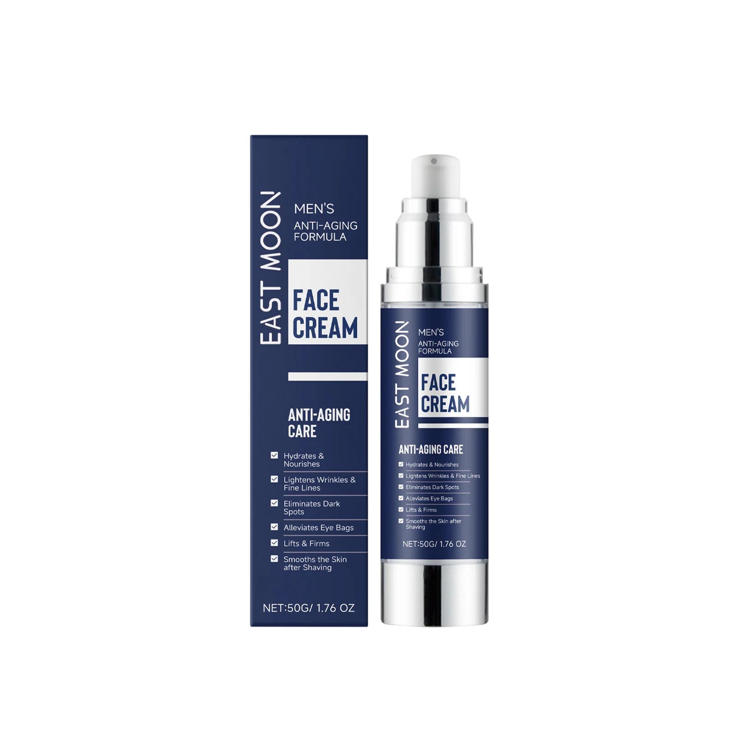 East Moon Men's Anti-Wrinkle Firming Face Cream 50g