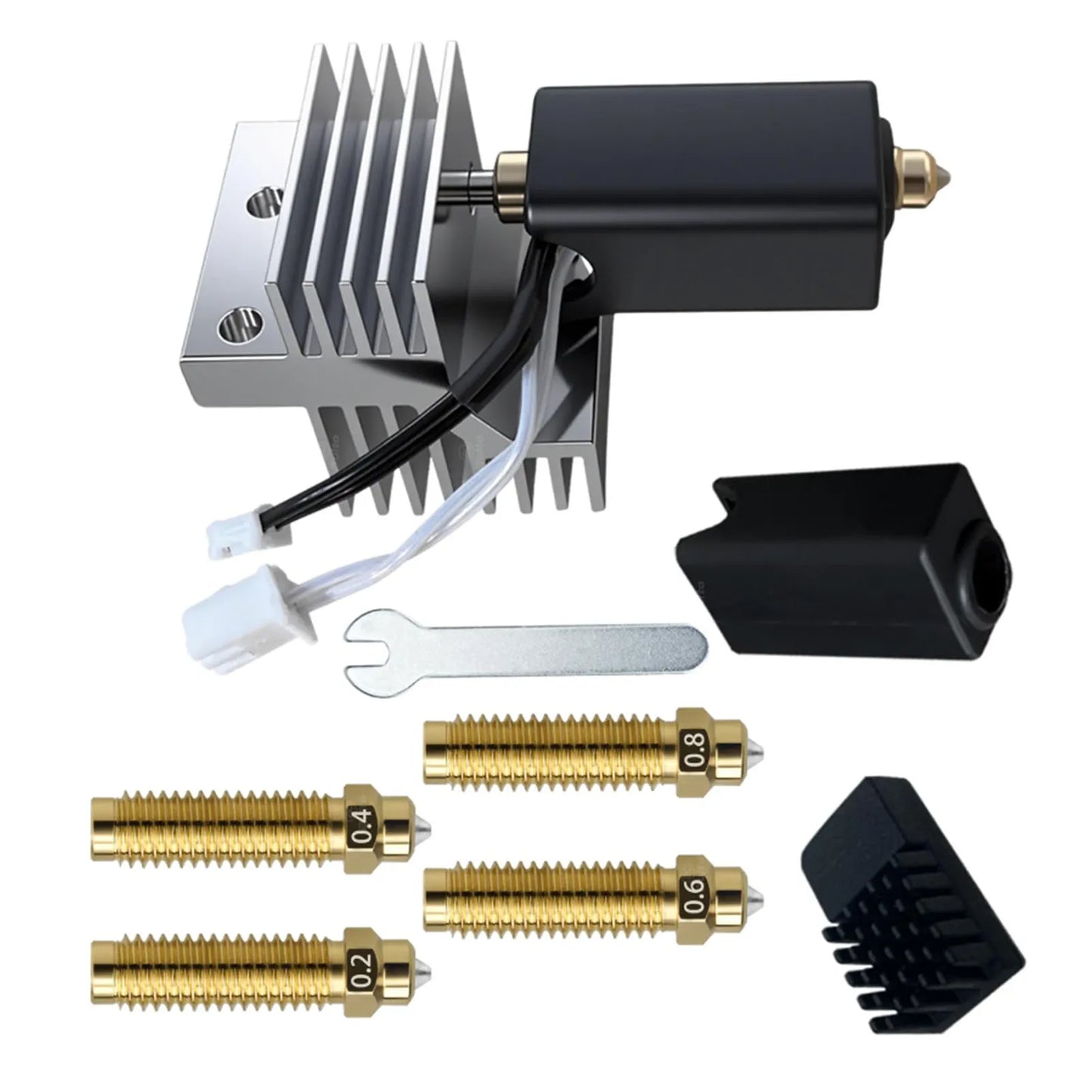 Elegoo Centauri Carbon Hotend Kit | 0.2–0.8mm Nozzles