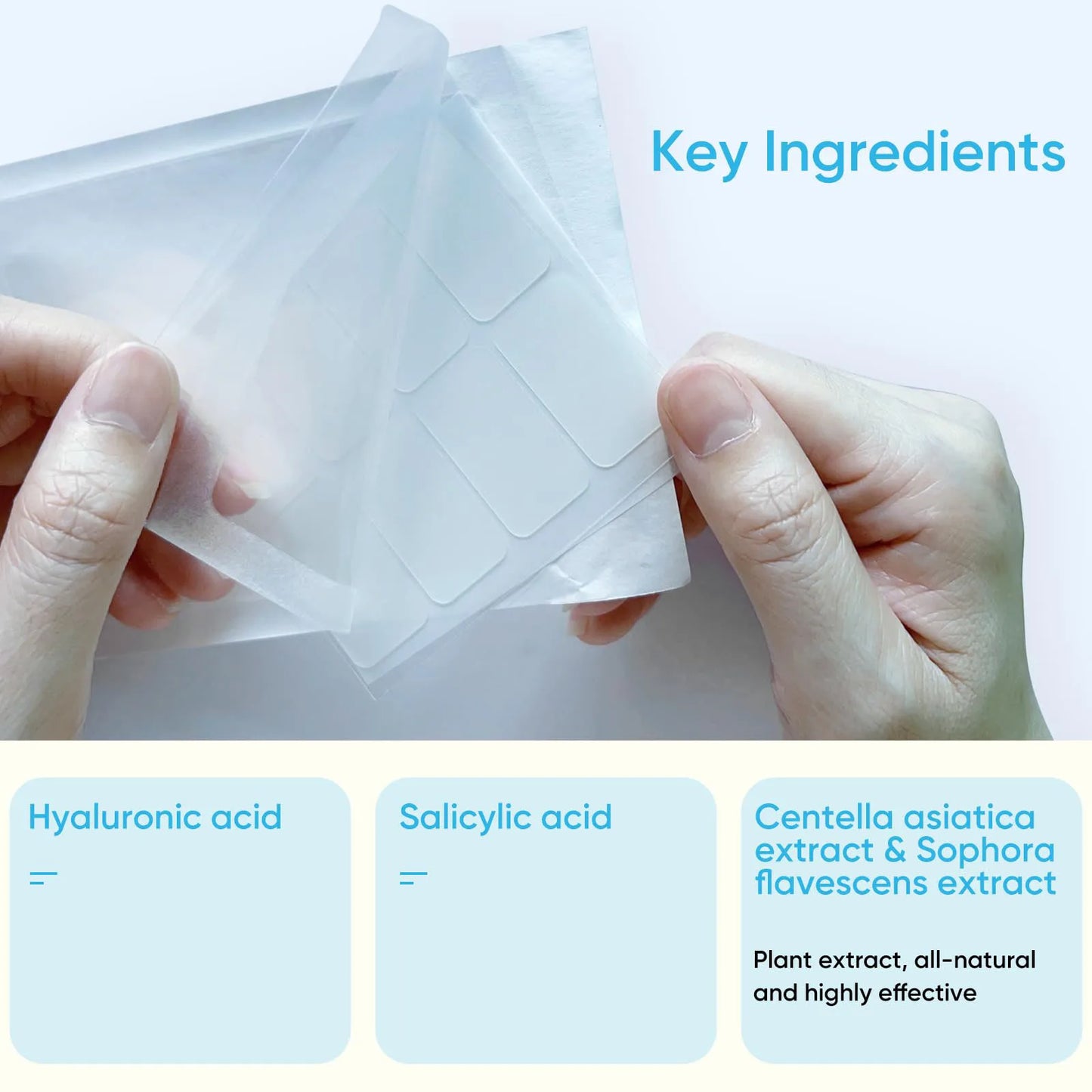 Hydrocolloid Acne Patches – Invisible, Waterproof, All Skin Types