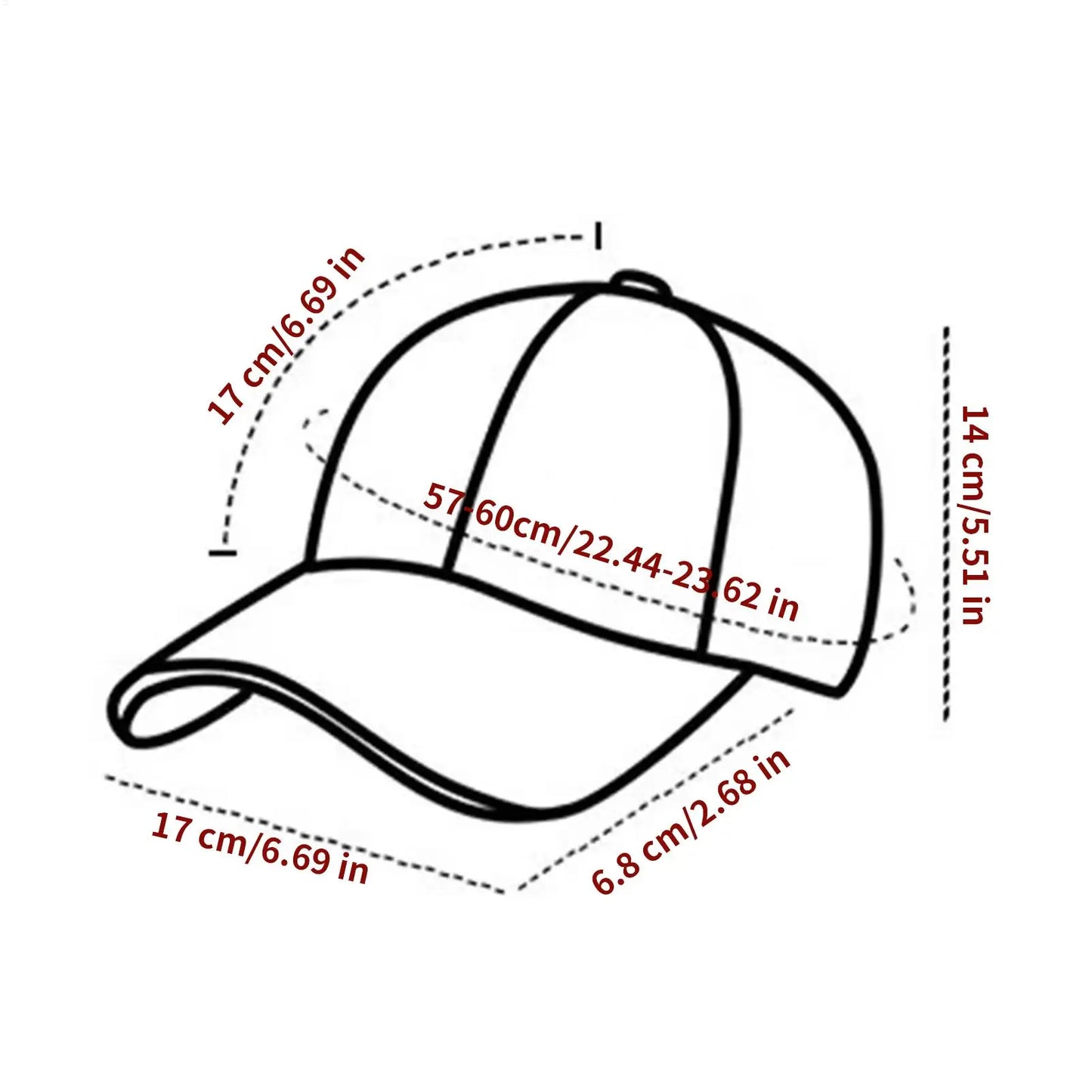 Christmas Santa Baseball Cap | Festive Embroidered Unisex Hat