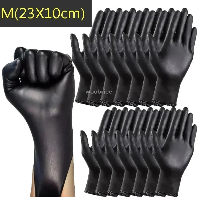 Disposable Nitrile Gloves 100 Pack – Powder-Free & Waterproof
