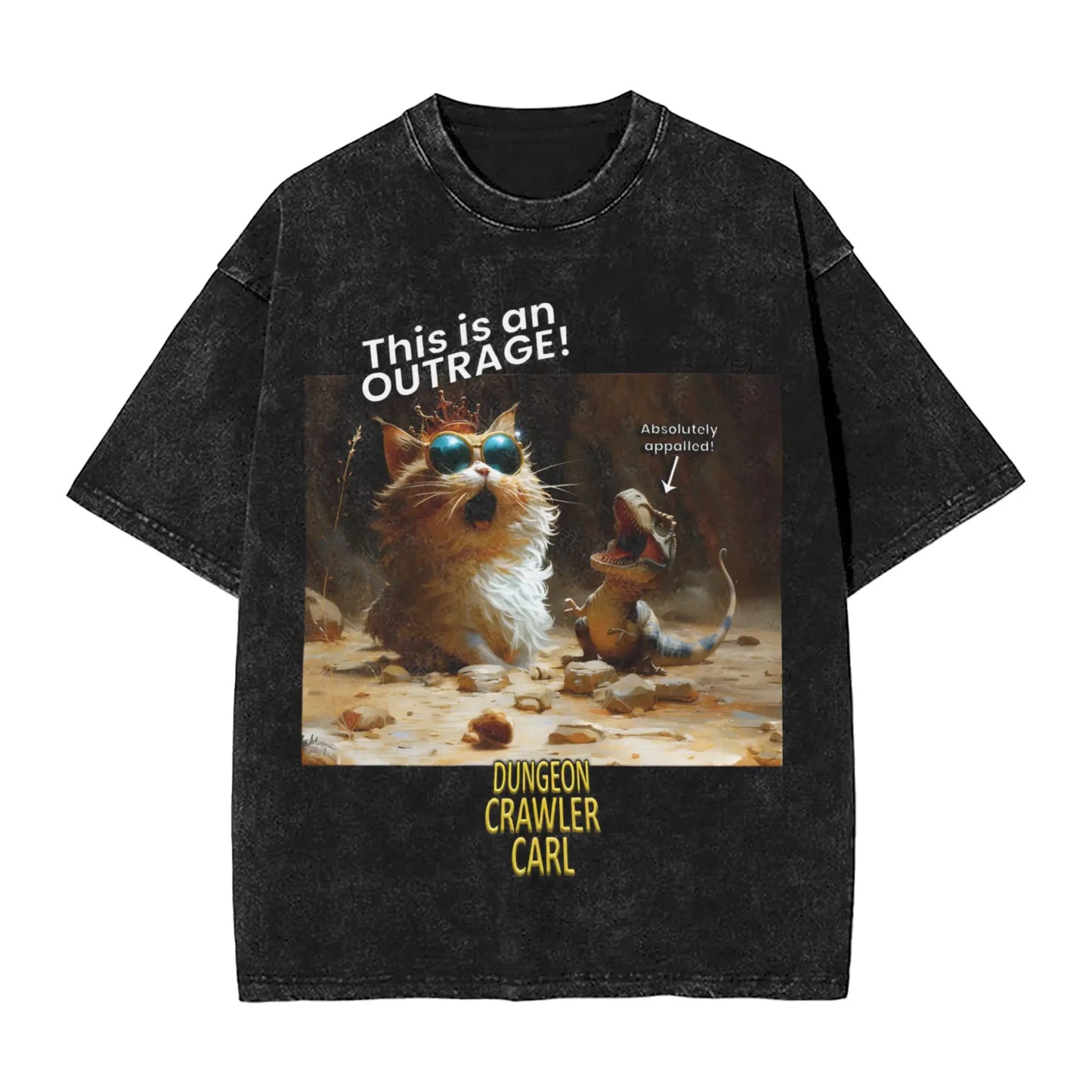 Dungeon Crawler Carl Men's Graphic T-Shirt | Y2K Harajuku Tee