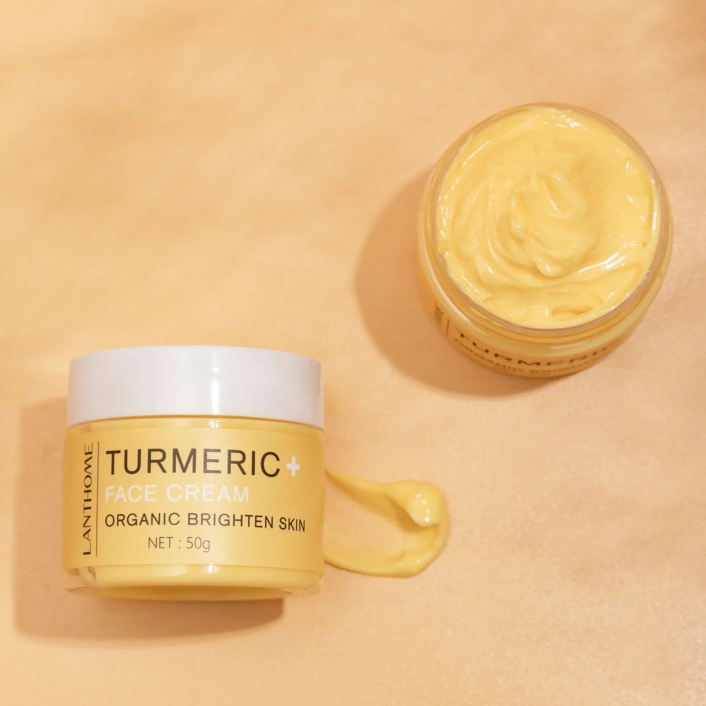 Turmeric Skin Care Set Shrink Pores Moisturizing Whitening Facial Oils Nourish Smooth Face Acne Brightening Cream For Age Spots Peaceful Pleasures Health and Wellness