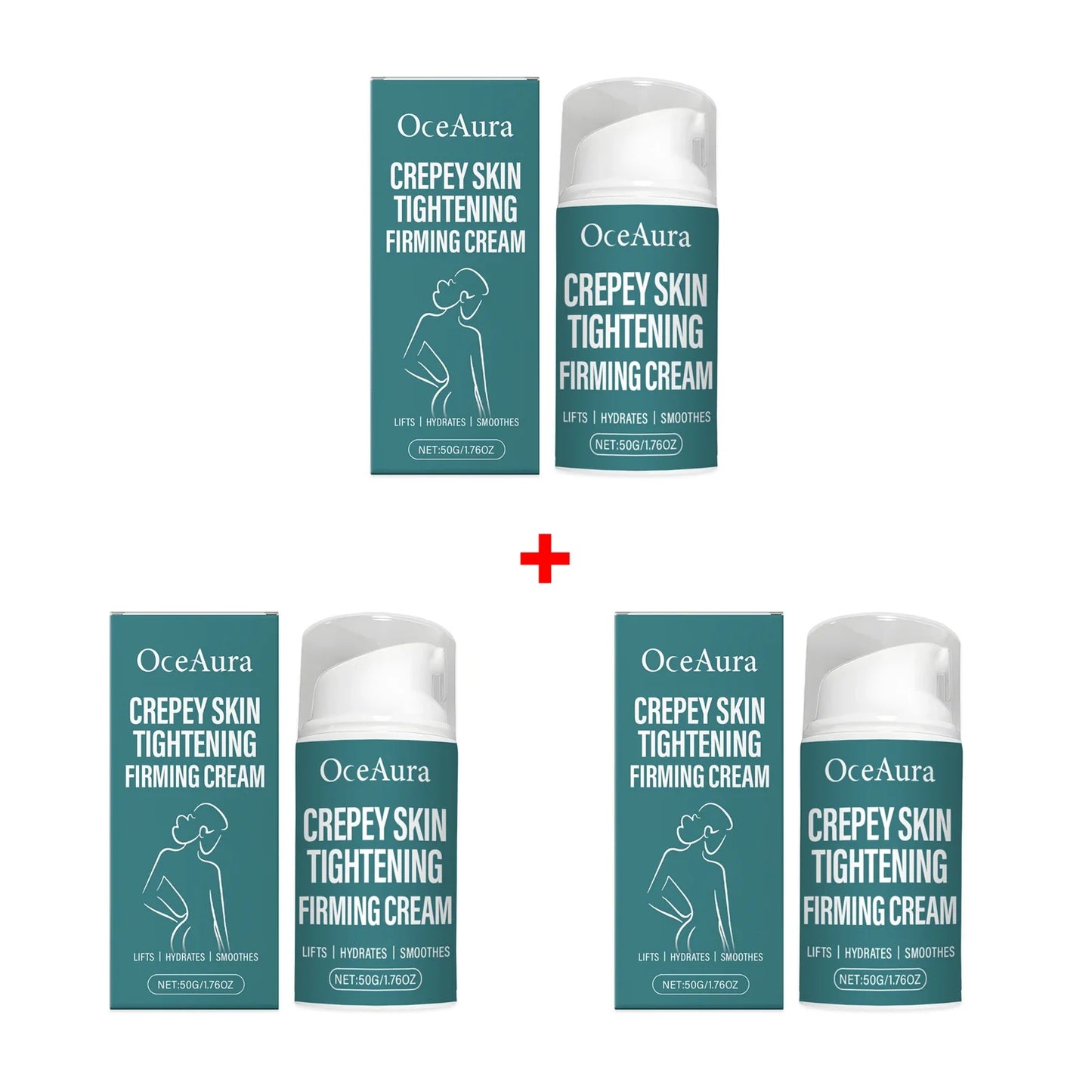 OceAura Skin Firming Cream – Anti-Aging Body Tightening Lotion