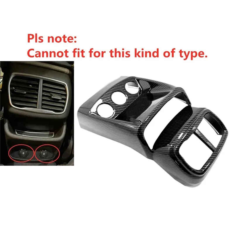 A36T-Air Conditioner Outlet Vent Cover Rear Armrest Outlet Vent Cover Accessories Component For Hyundai Santa Fe 2019-2020 Peaceful Pleasures Health and Wellness